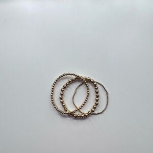 Gold enewton Bracelet Set